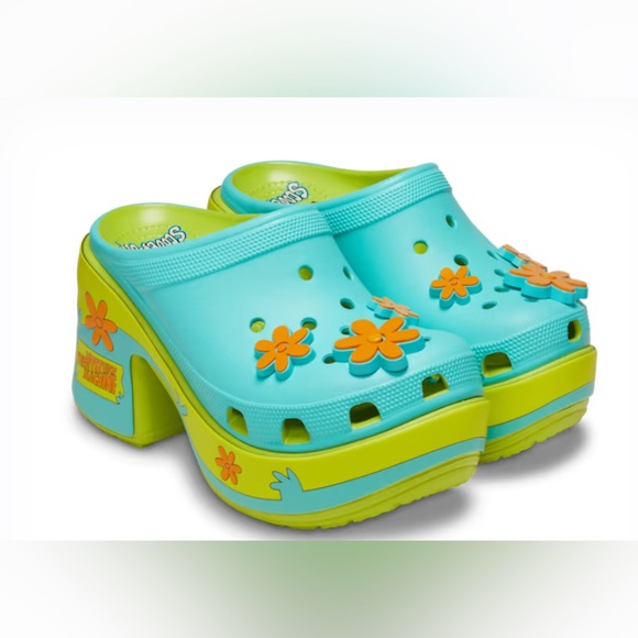 Crocs Scooby-Doo! Siren Clog - Lime Punch Unisex - Picture 4 of 11